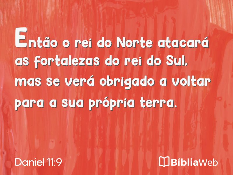 Daniel 11:9 em imagem para compartilhar