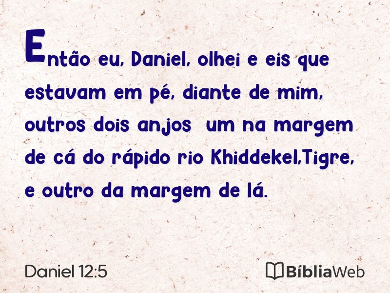 Daniel 12:5 em imagem para compartilhar