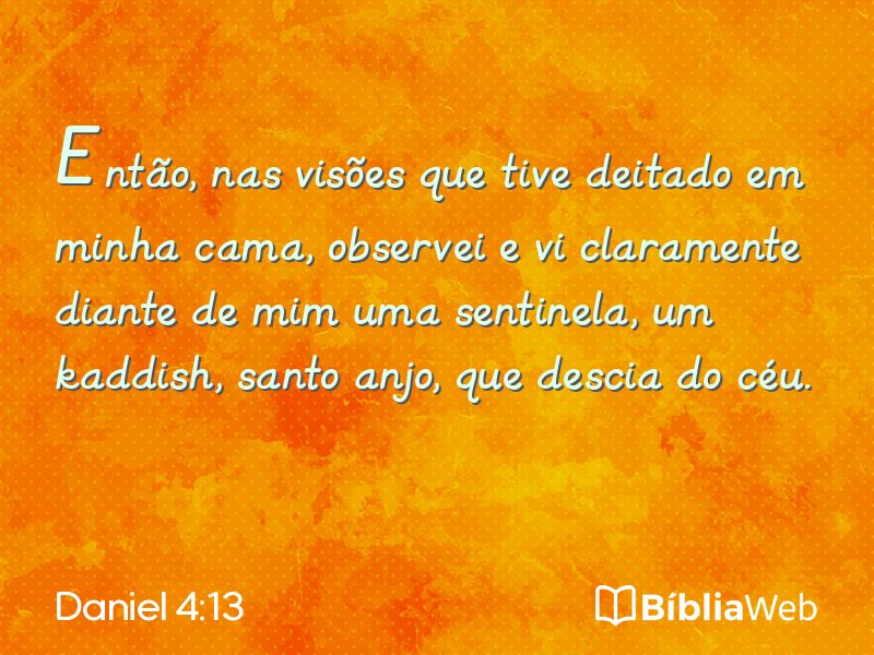Daniel 4:13 em imagem para compartilhar