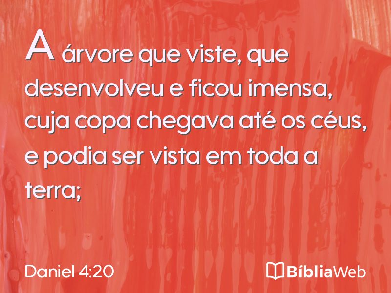 Daniel 4:20 em imagem para compartilhar