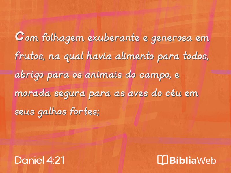 Daniel 4:21 em imagem para compartilhar