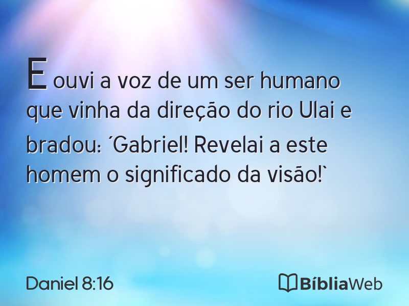Daniel 8:16 em imagem para compartilhar