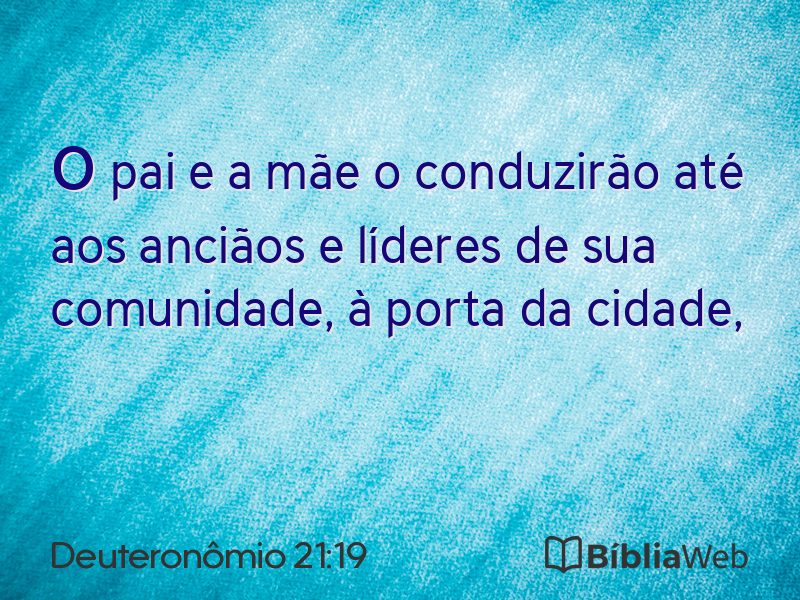 Deuteronômio 21:19 em imagem para compartilhar
