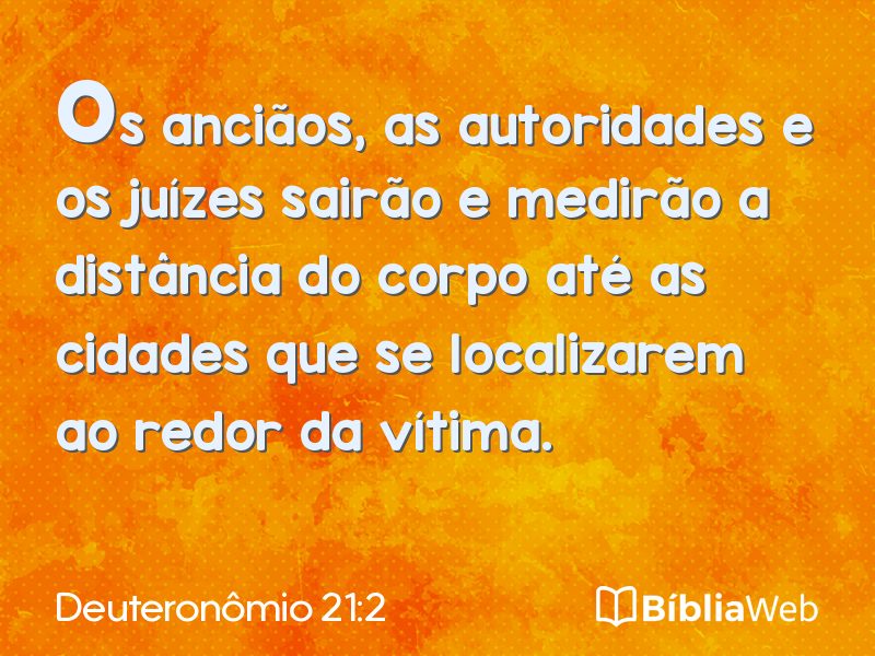 Deuteronômio 21:2 em imagem para compartilhar