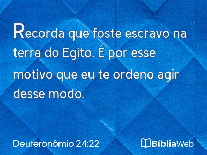 Deuteronômio 24:22 em imagem para compartilhar