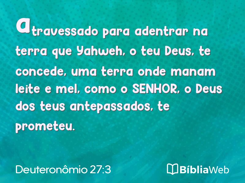 Deuteronômio 27:3 em imagem para compartilhar