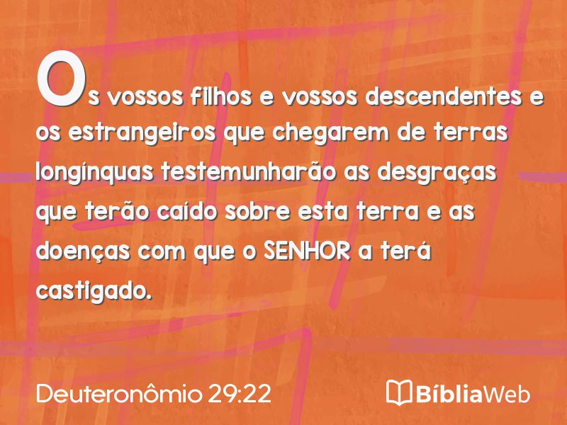 Deuteronômio 29:22 em imagem para compartilhar