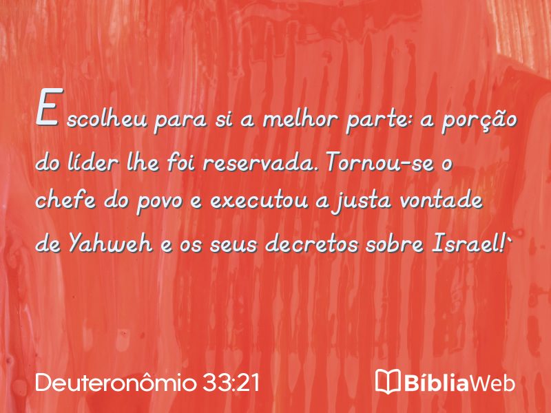 Deuteronômio 33:21 em imagem para compartilhar