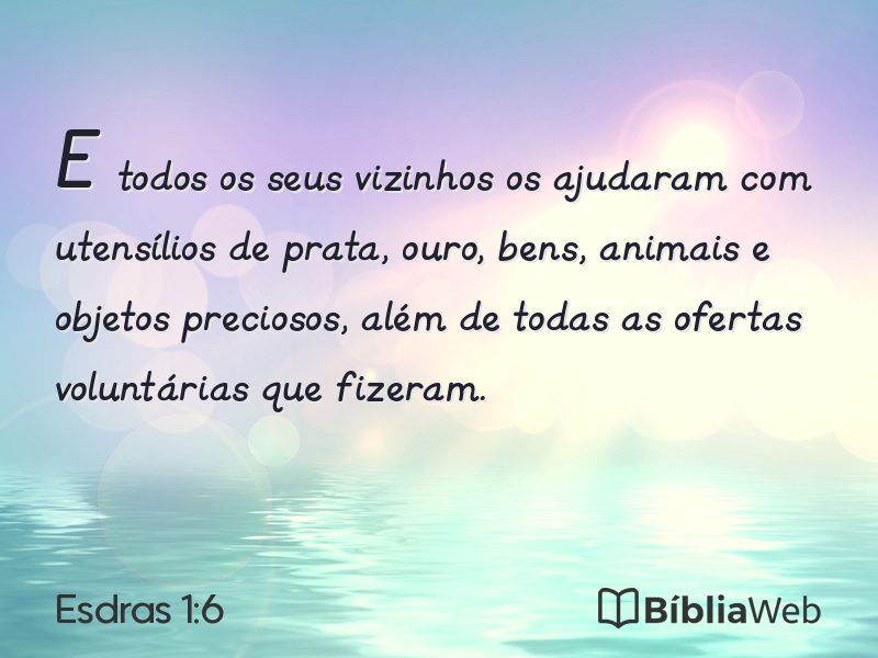 Esdras 1:6 em imagem para compartilhar