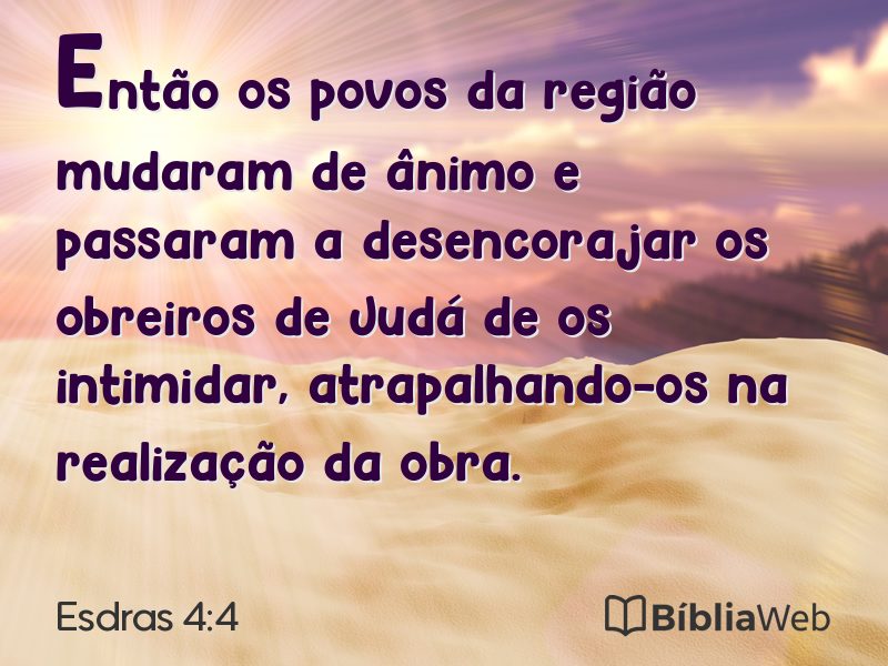 Esdras 4:4 em imagem para compartilhar