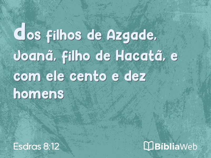 Esdras 8:12 em imagem para compartilhar