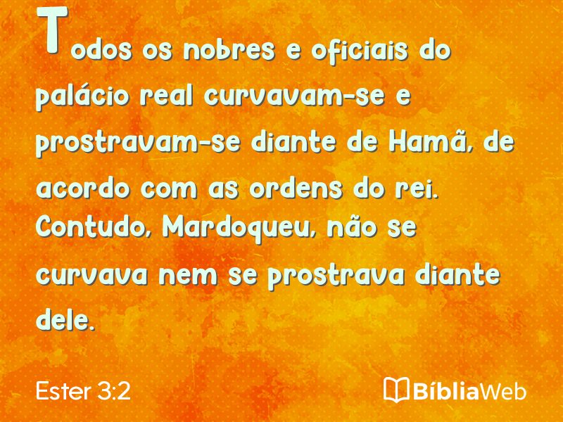 Ester 3:2 em imagem para compartilhar
