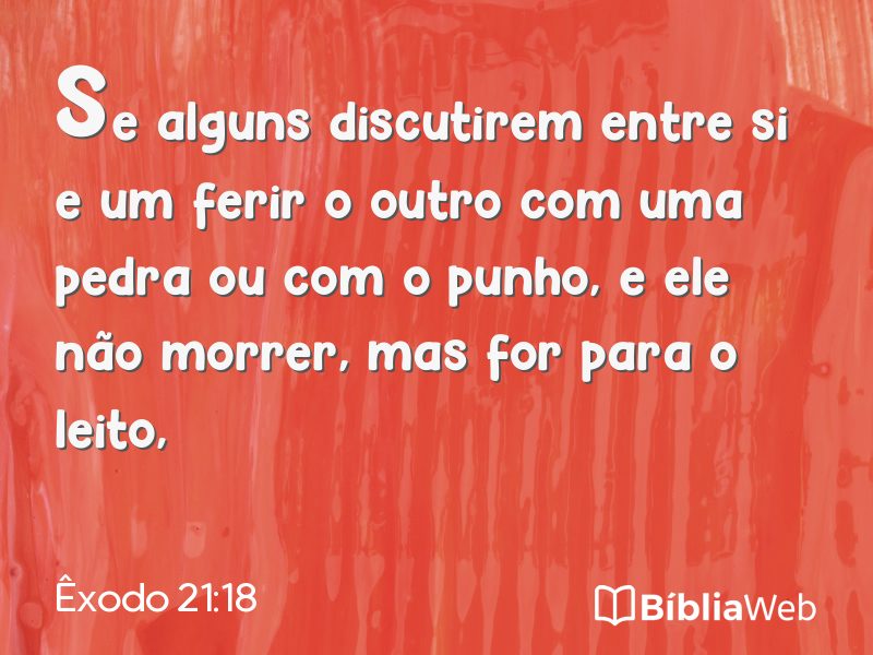 Êxodo 21:18 em imagem para compartilhar