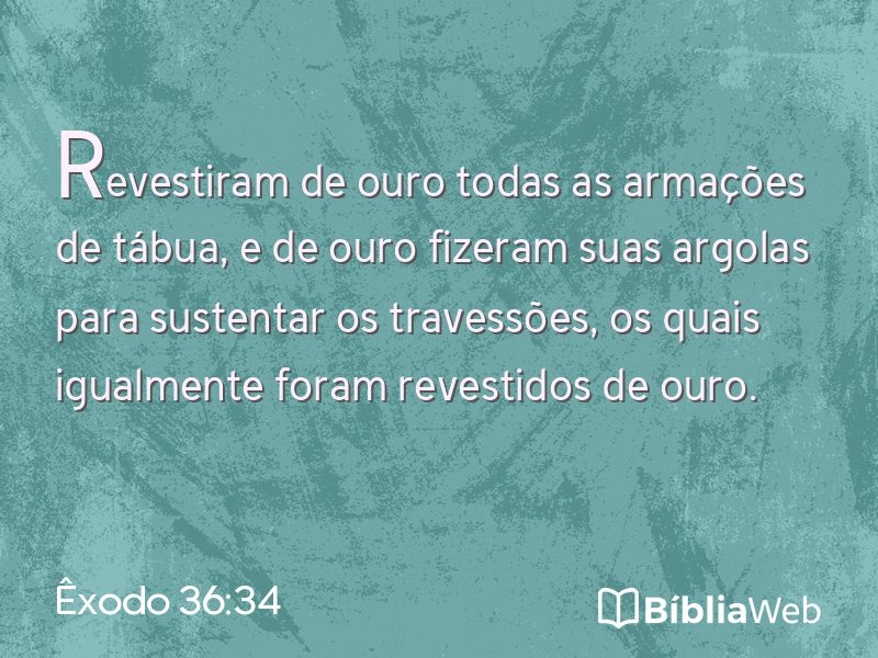 Êxodo 36:34 em imagem para compartilhar