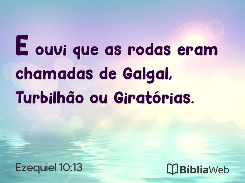Ezequiel 10:13 em imagem para compartilhar