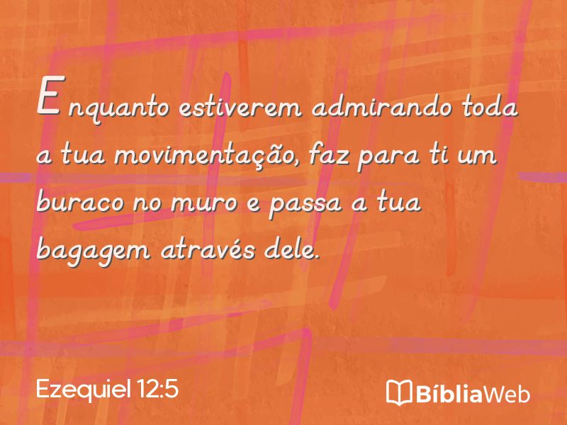 Ezequiel 12:5 em imagem para compartilhar
