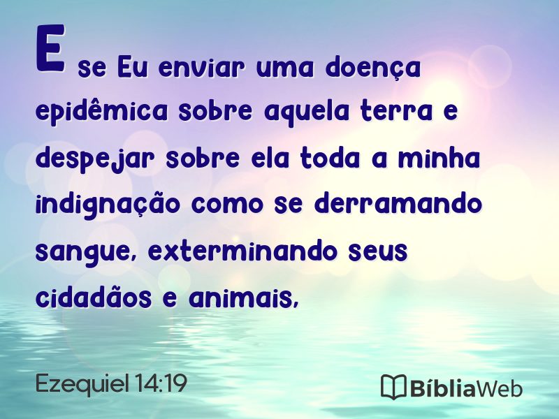 Ezequiel 14:19 em imagem para compartilhar
