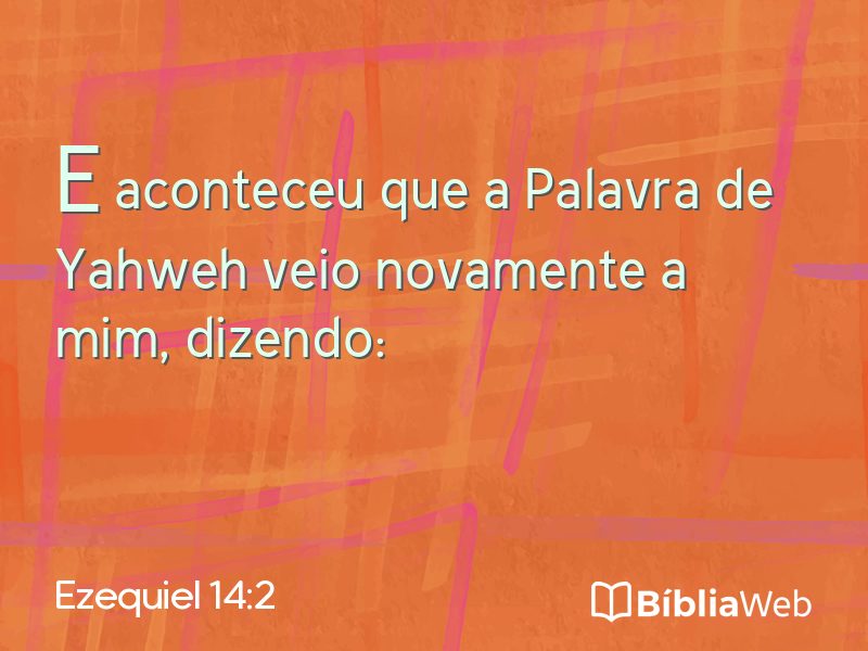 Ezequiel 14:2 em imagem para compartilhar