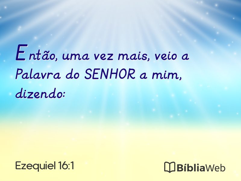 Ezequiel 16:1 em imagem para compartilhar