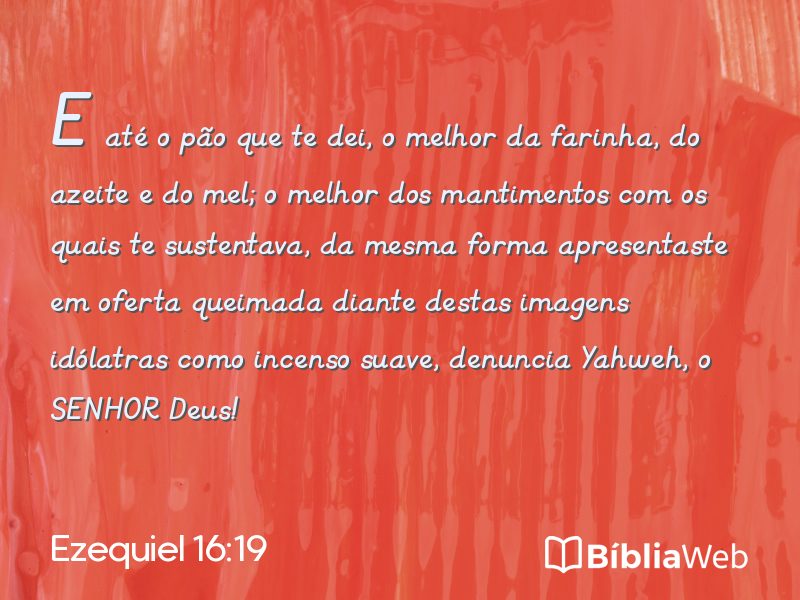 Ezequiel 16:19 em imagem para compartilhar