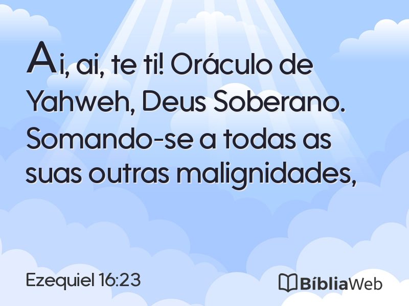 Ezequiel 16:23 em imagem para compartilhar