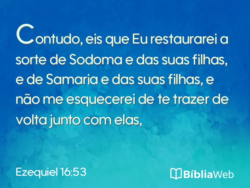 Ezequiel 16:53 em imagem para compartilhar