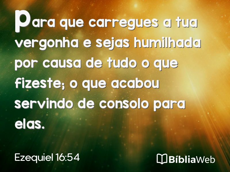 Ezequiel 16:54 em imagem para compartilhar