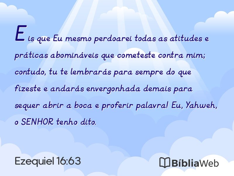 Ezequiel 16:63 em imagem para compartilhar