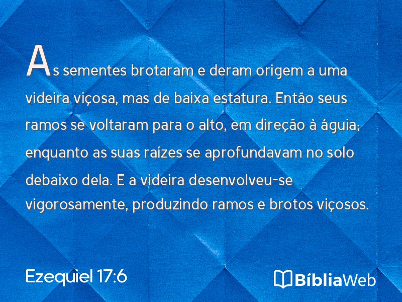 Ezequiel 17:6 em imagem para compartilhar