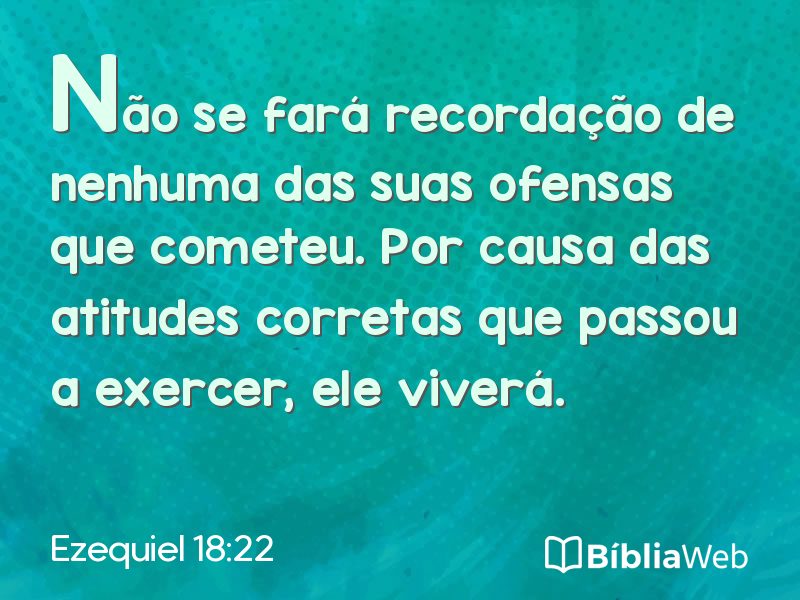 Ezequiel 18:22 em imagem para compartilhar