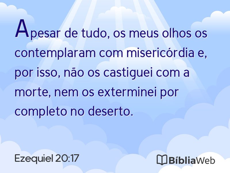 Ezequiel 20:17 em imagem para compartilhar