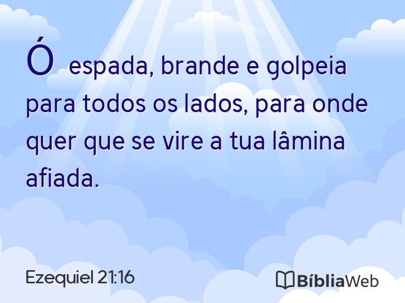 Ezequiel 21:16 em imagem para compartilhar