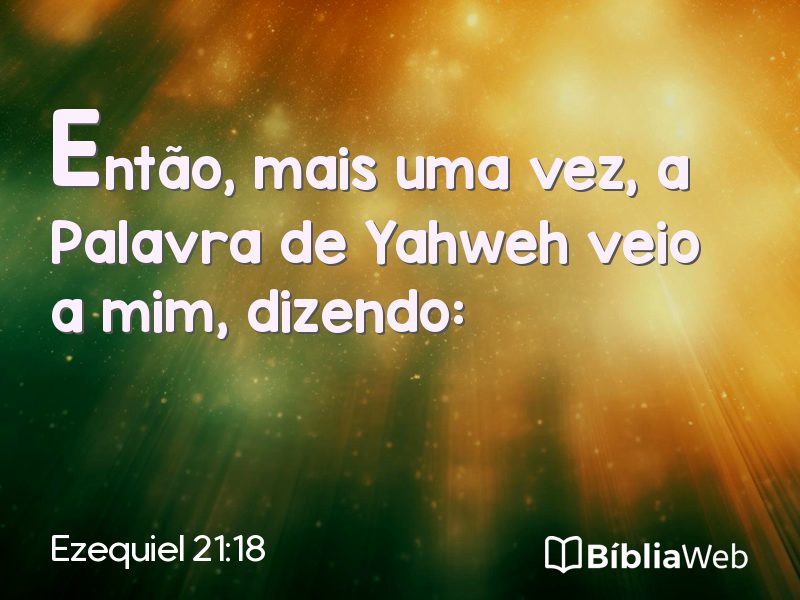 Ezequiel 21:18 em imagem para compartilhar