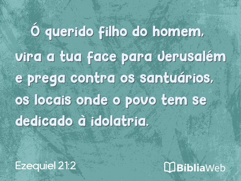 Ezequiel 21:2 em imagem para compartilhar