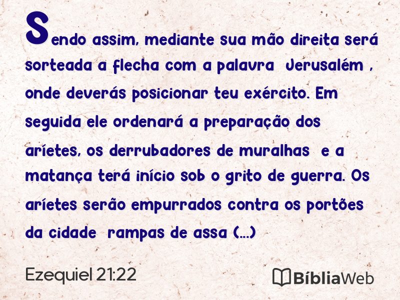 Ezequiel 21:22 em imagem para compartilhar