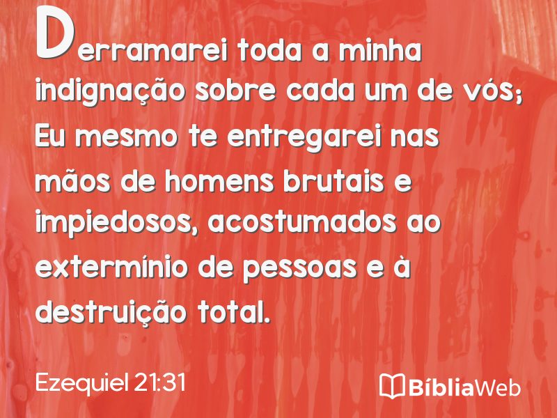 Ezequiel 21:31 em imagem para compartilhar