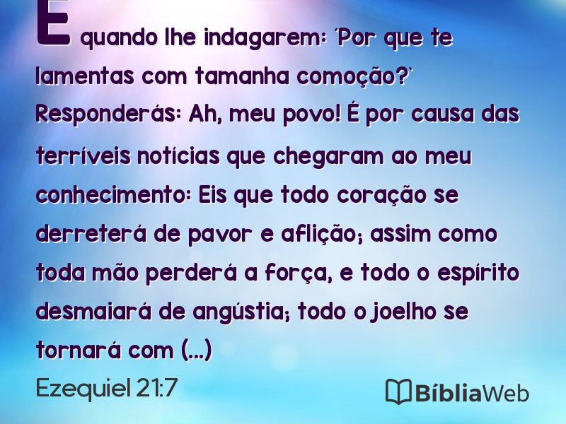 Ezequiel 21:7 em imagem para compartilhar