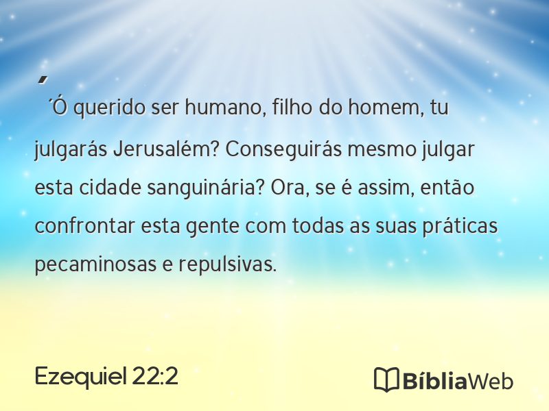 Ezequiel 22:2 em imagem para compartilhar