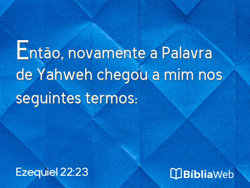 Ezequiel 22:23 em imagem para compartilhar