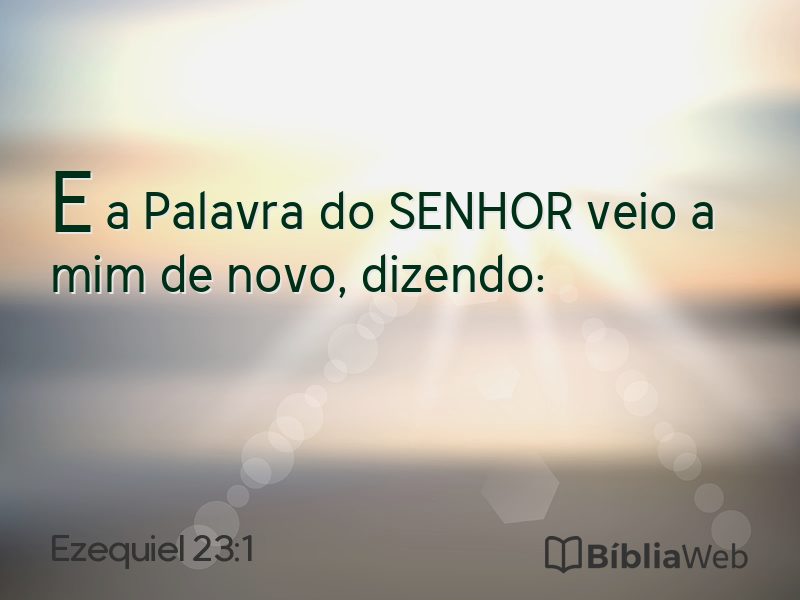Ezequiel 23:1 em imagem para compartilhar