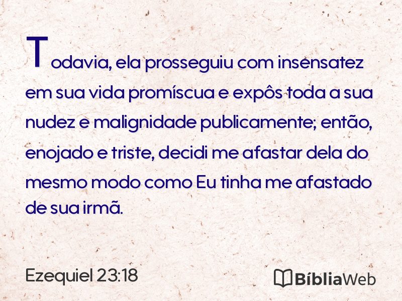 Ezequiel 23:18 em imagem para compartilhar