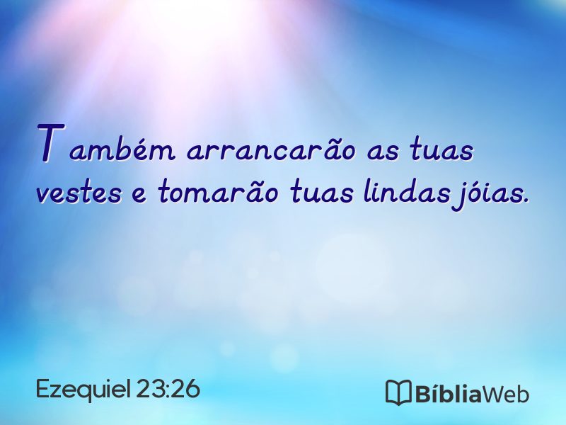 Ezequiel 23:26 em imagem para compartilhar