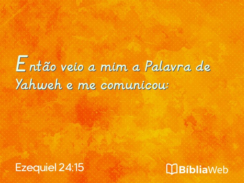 Ezequiel 24:15 em imagem para compartilhar
