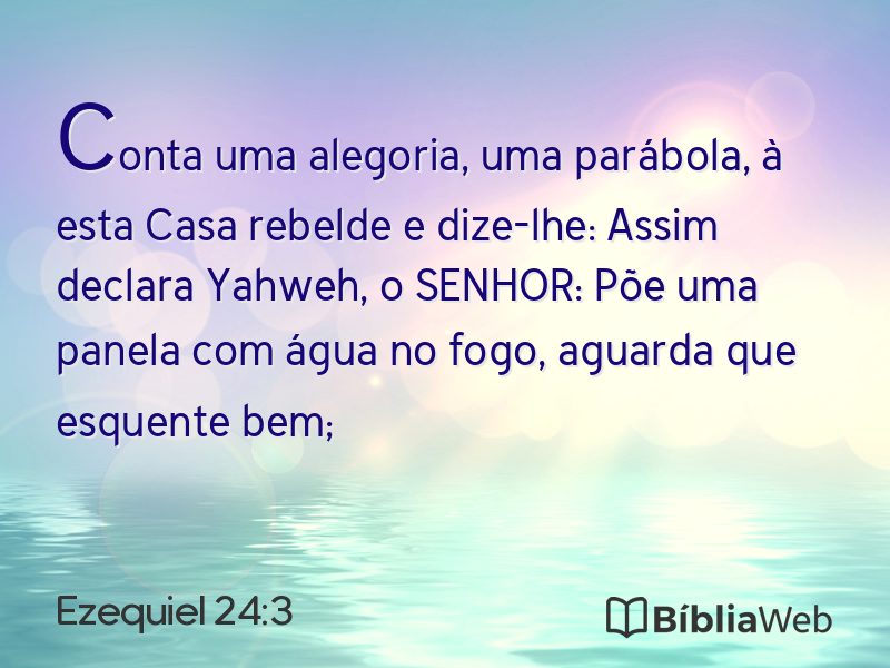 Ezequiel 24:3 em imagem para compartilhar
