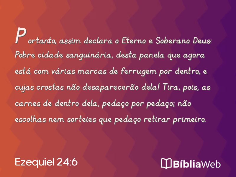 Ezequiel 24:6 em imagem para compartilhar