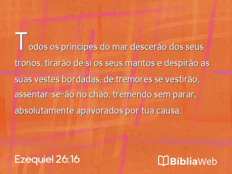Ezequiel 26:16 em imagem para compartilhar