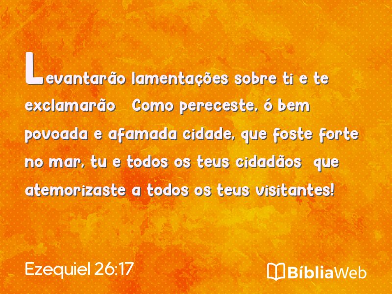 Ezequiel 26:17 em imagem para compartilhar
