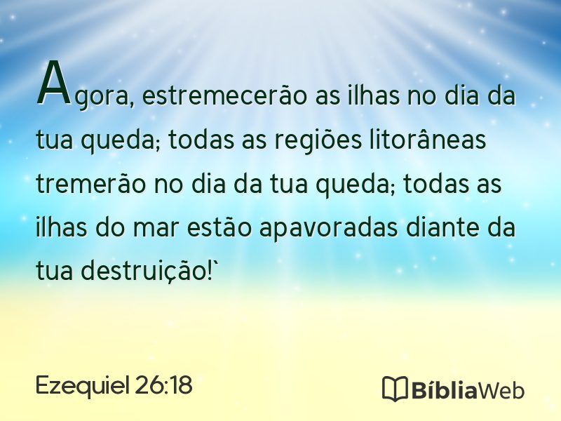 Ezequiel 26:18 em imagem para compartilhar