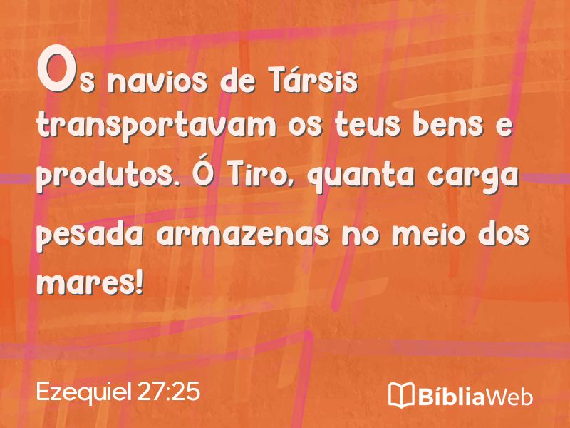 Ezequiel 27:25 em imagem para compartilhar