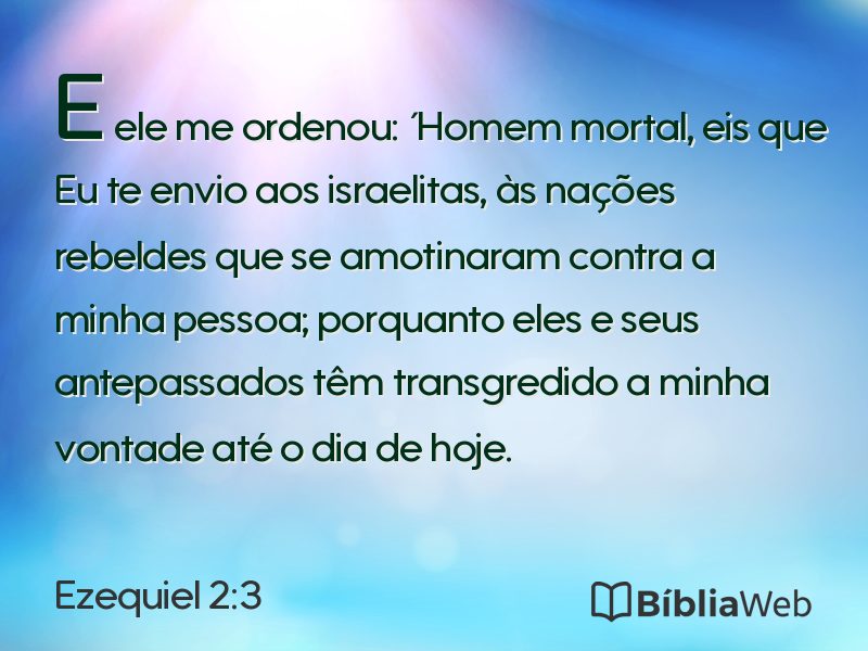 Ezequiel 2:3 em imagem para compartilhar